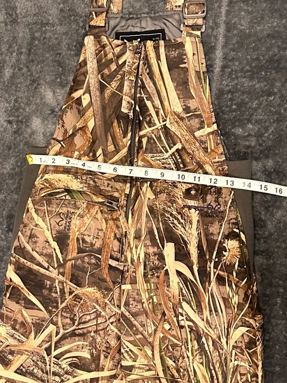 Arctix Waterproof Insulated Overalls in Realtree Max-5 Camo Pattern - Picture 3 of 5